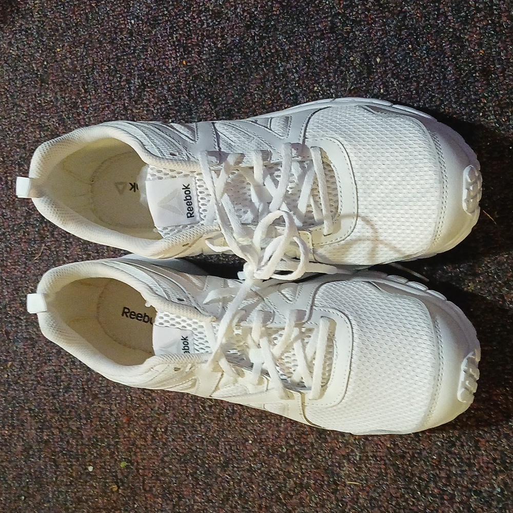 White Reebok shoes size 11
